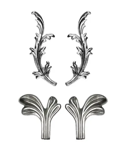 Sheet Metal Leaves & Flowers